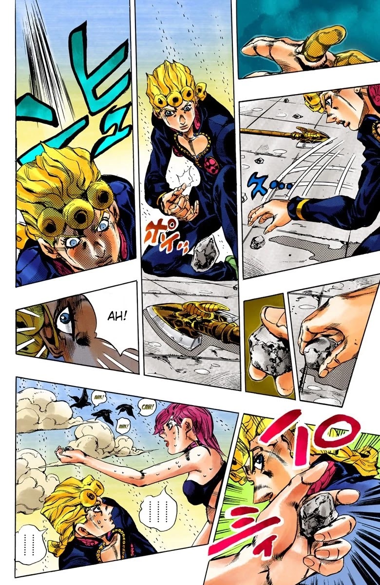 JoJo's Bizarre Adventure Part 5 - Vento Aureo (Official Colored) chapter 139 page 13