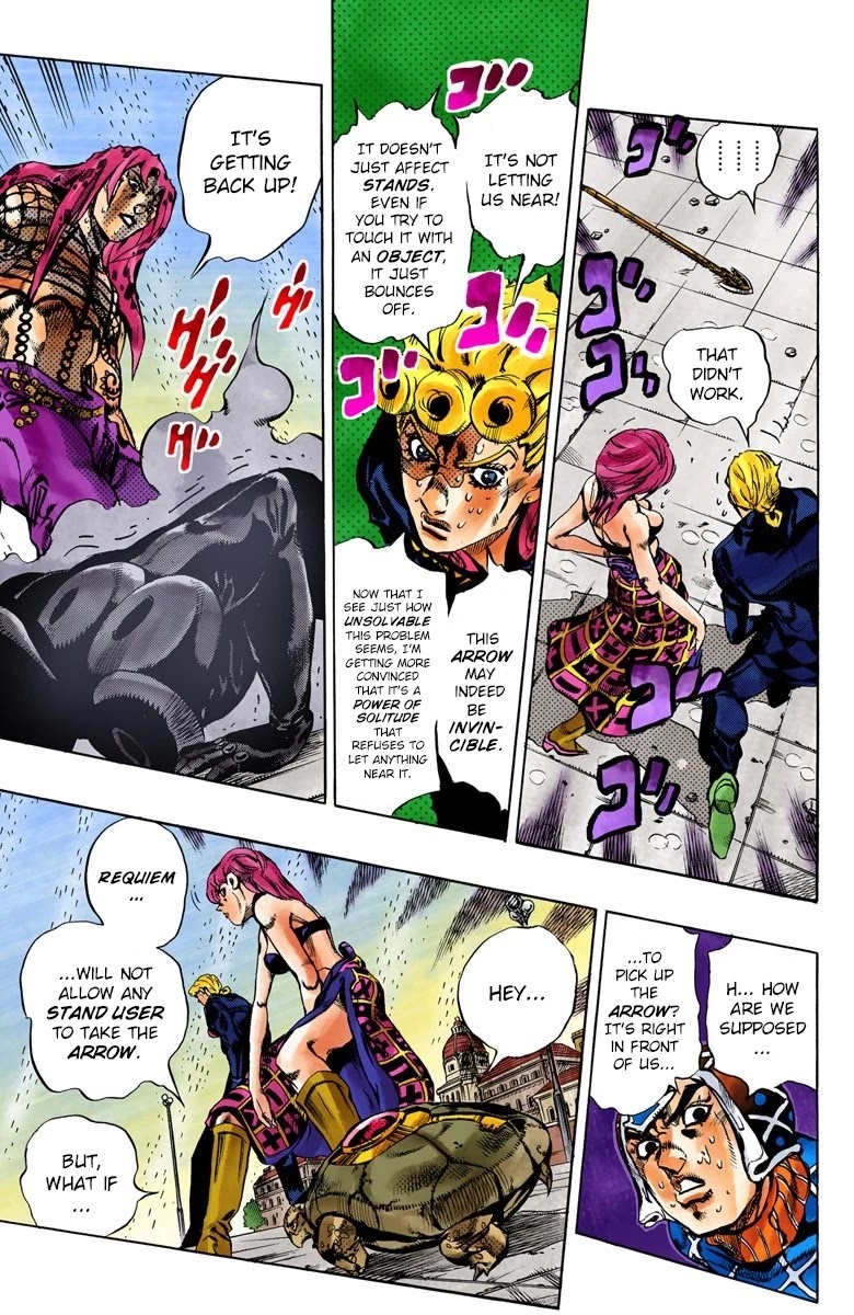 JoJo's Bizarre Adventure Part 5 - Vento Aureo (Official Colored) chapter 139 page 14