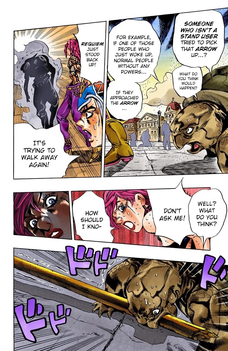 JoJo's Bizarre Adventure Part 5 - Vento Aureo (Official Colored) chapter 139 page 15