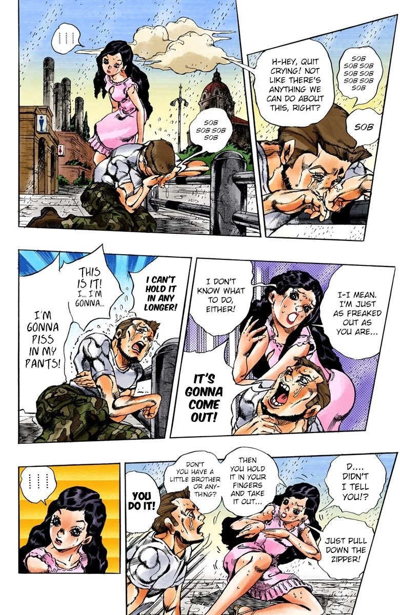 JoJo's Bizarre Adventure Part 5 - Vento Aureo (Official Colored) chapter 139 page 3