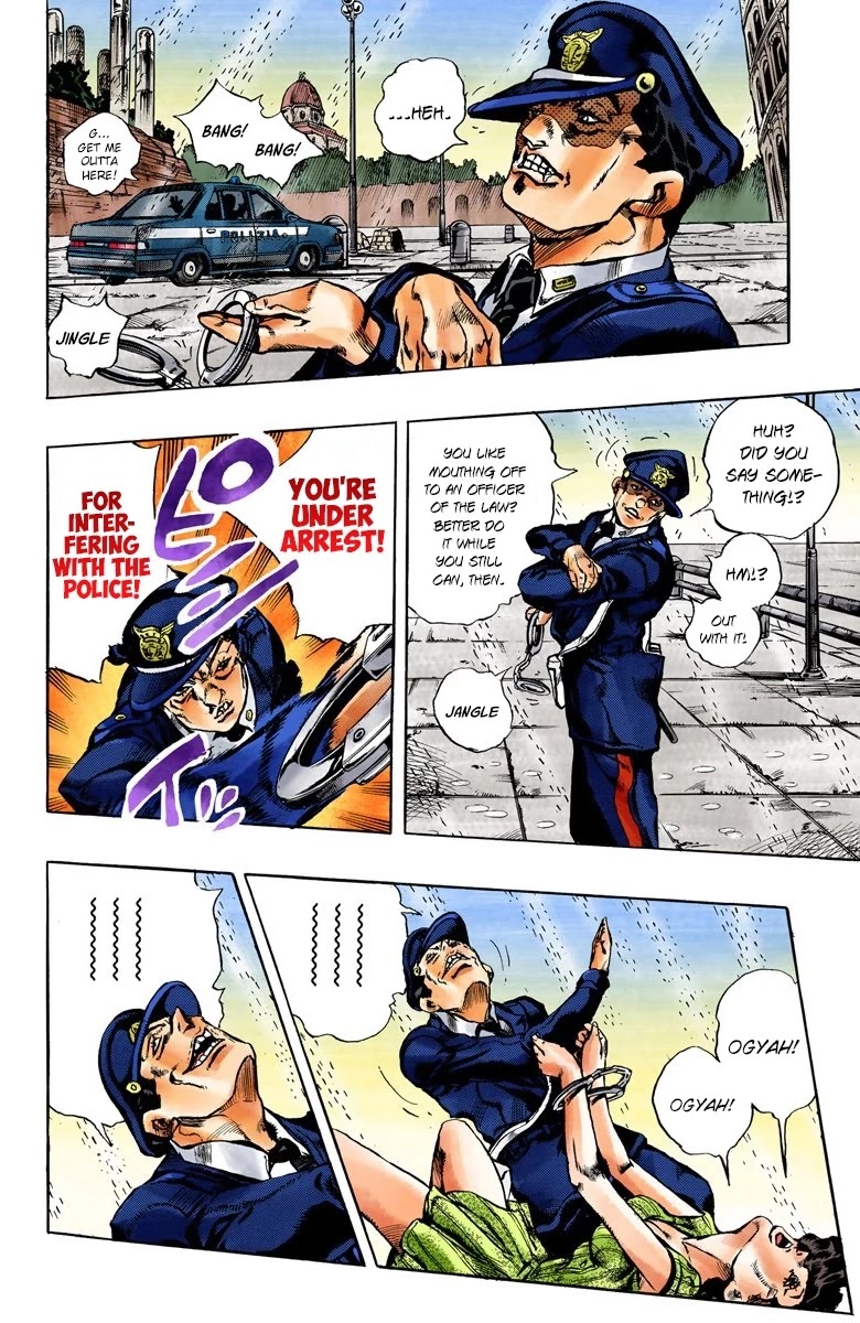 JoJo's Bizarre Adventure Part 5 - Vento Aureo (Official Colored) chapter 139 page 5