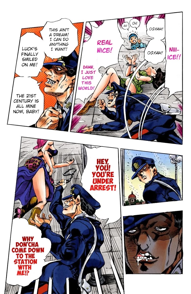 JoJo's Bizarre Adventure Part 5 - Vento Aureo (Official Colored) chapter 139 page 6