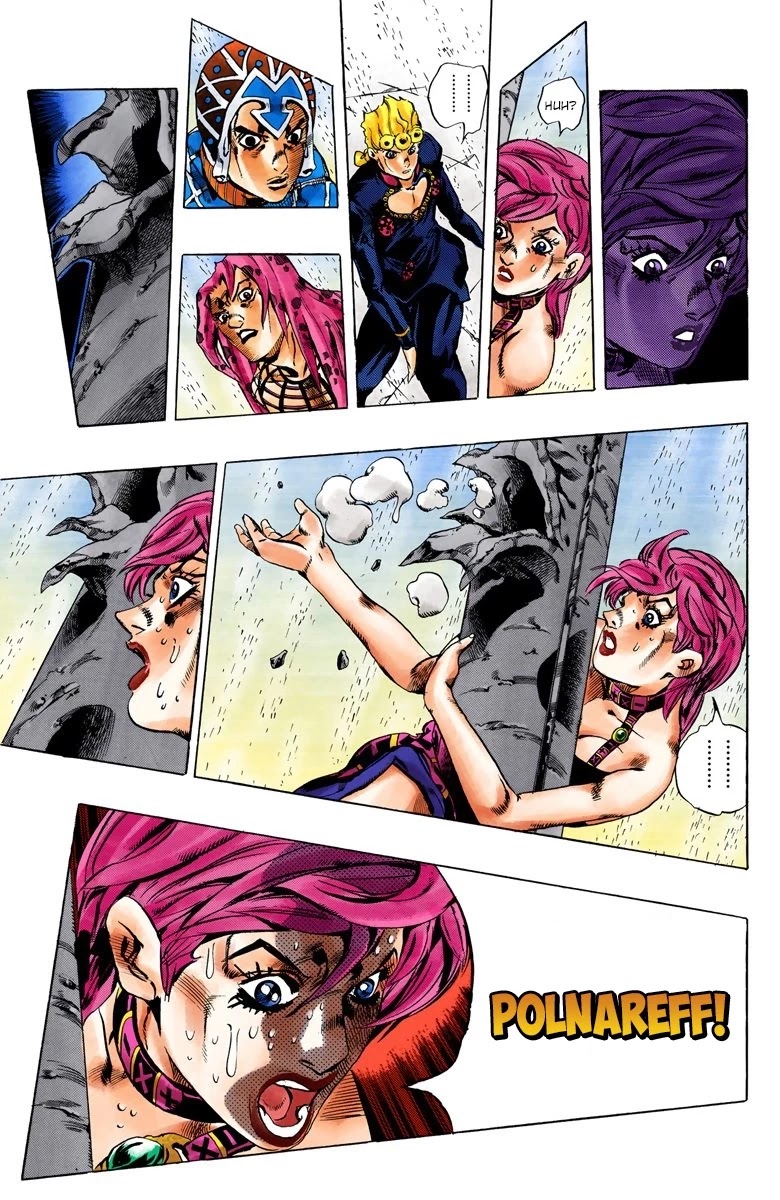 JoJo's Bizarre Adventure Part 5 - Vento Aureo (Official Colored) chapter 140 page 11