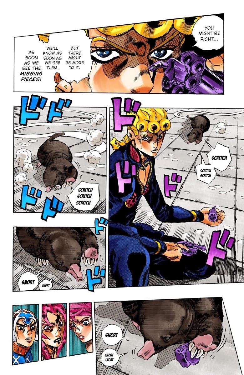 JoJo's Bizarre Adventure Part 5 - Vento Aureo (Official Colored) chapter 141 page 12