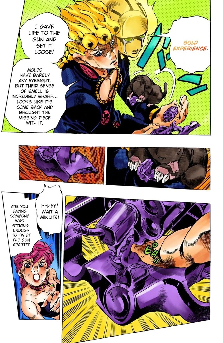 JoJo's Bizarre Adventure Part 5 - Vento Aureo (Official Colored) chapter 141 page 13