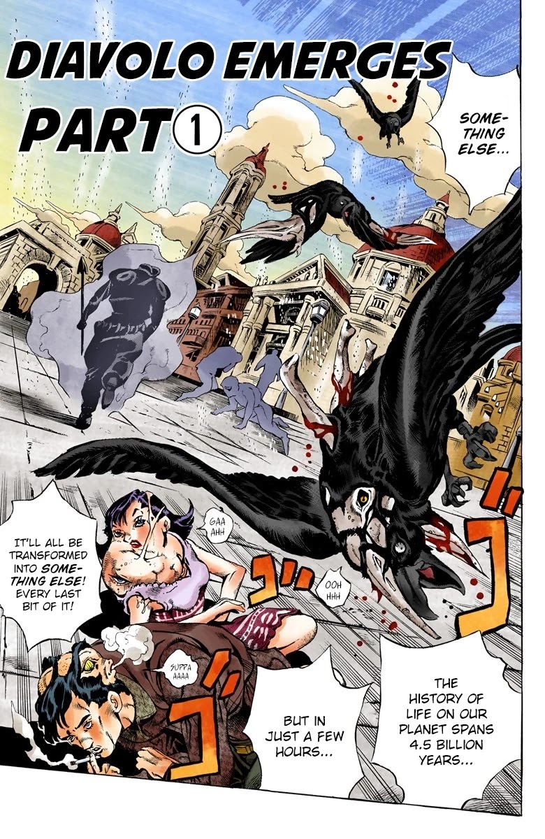 JoJo's Bizarre Adventure Part 5 - Vento Aureo (Official Colored) chapter 141 page 2