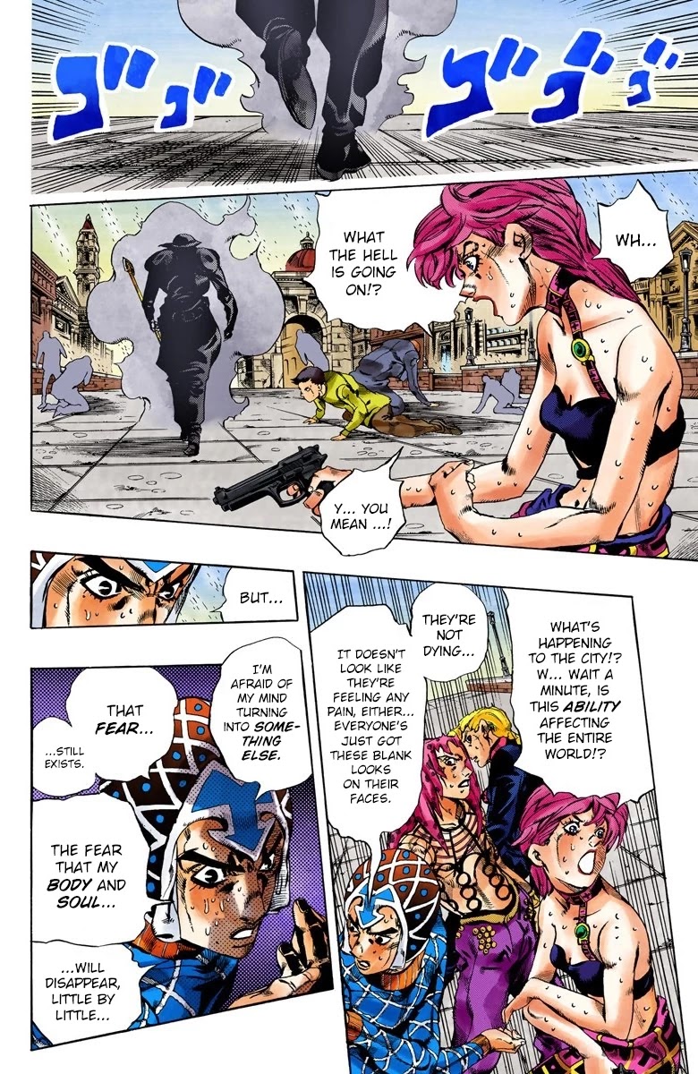 JoJo's Bizarre Adventure Part 5 - Vento Aureo (Official Colored) chapter 141 page 3