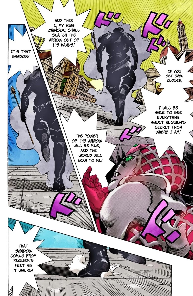 JoJo's Bizarre Adventure Part 5 - Vento Aureo (Official Colored) chapter 141 page 7