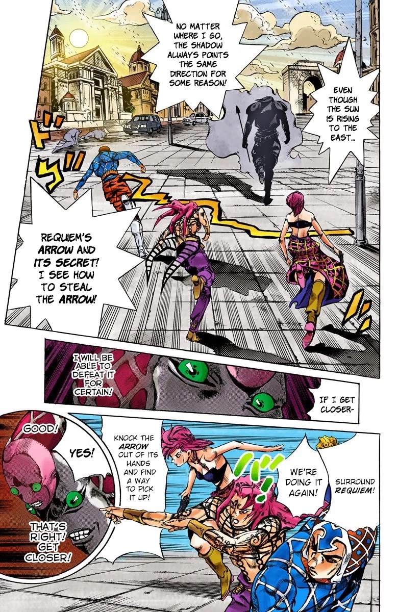 JoJo's Bizarre Adventure Part 5 - Vento Aureo (Official Colored) chapter 141 page 8