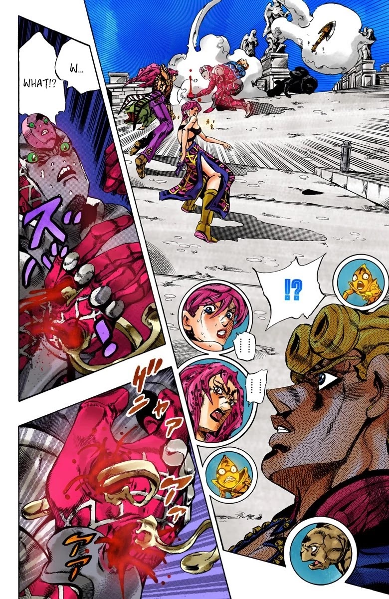 JoJo's Bizarre Adventure Part 5 - Vento Aureo (Official Colored) chapter 144 page 13