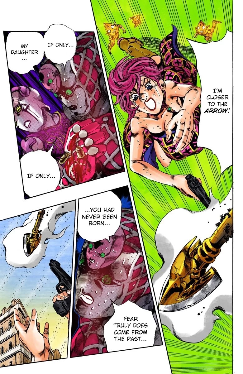 JoJo's Bizarre Adventure Part 5 - Vento Aureo (Official Colored) chapter 144 page 16