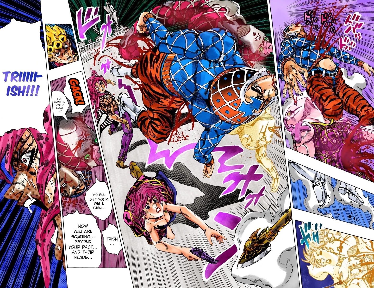 JoJo's Bizarre Adventure Part 5 - Vento Aureo (Official Colored) chapter 144 page 18