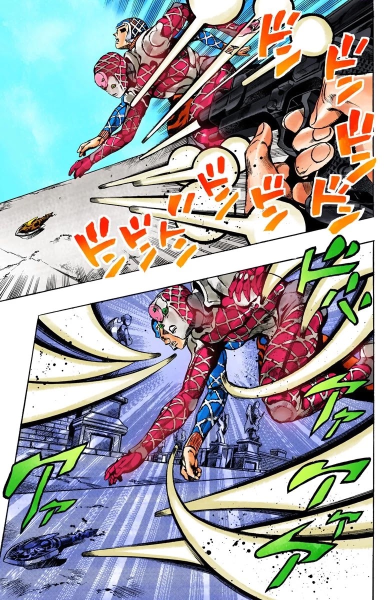 JoJo's Bizarre Adventure Part 5 - Vento Aureo (Official Colored) chapter 144 page 6