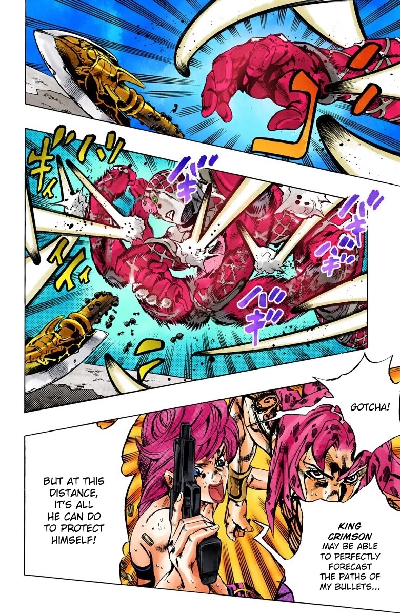 JoJo's Bizarre Adventure Part 5 - Vento Aureo (Official Colored) chapter 144 page 7