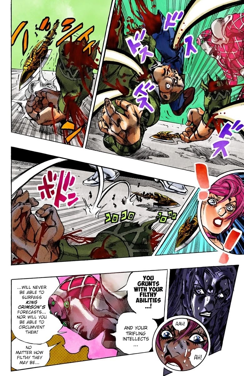 JoJo's Bizarre Adventure Part 5 - Vento Aureo (Official Colored) chapter 144 page 9