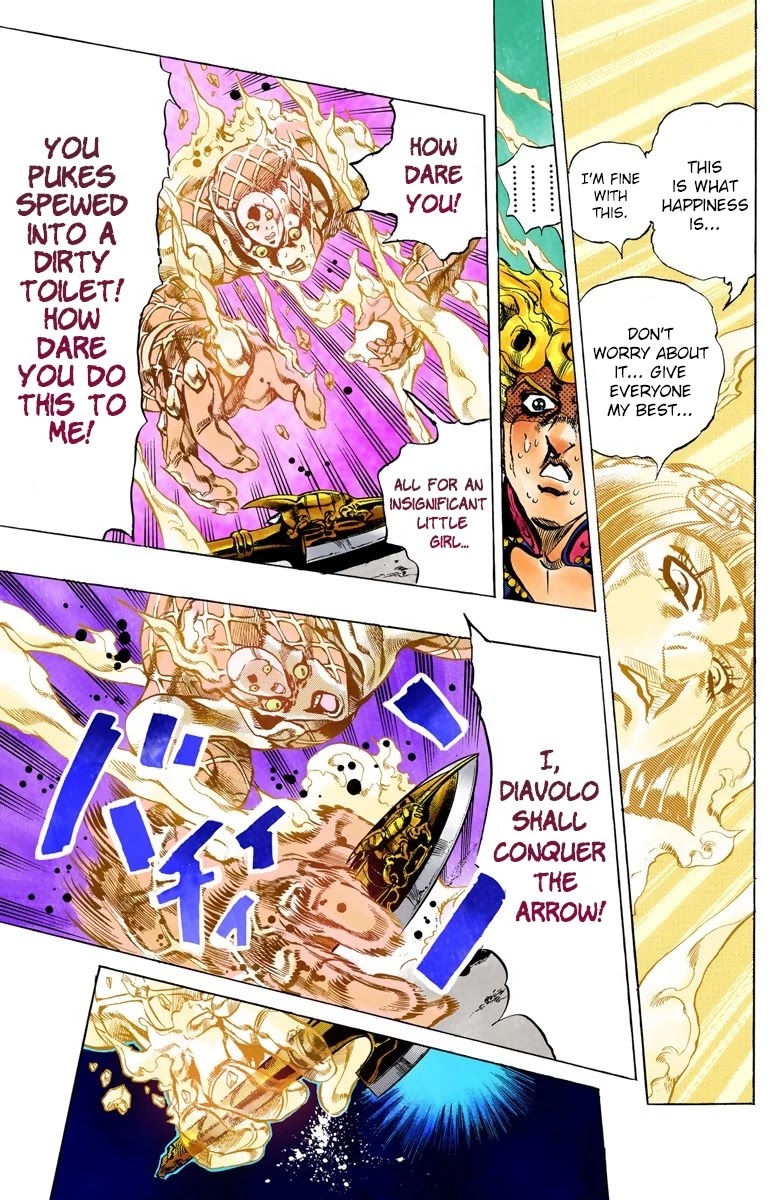 JoJo's Bizarre Adventure Part 5 - Vento Aureo (Official Colored) chapter 145 page 17