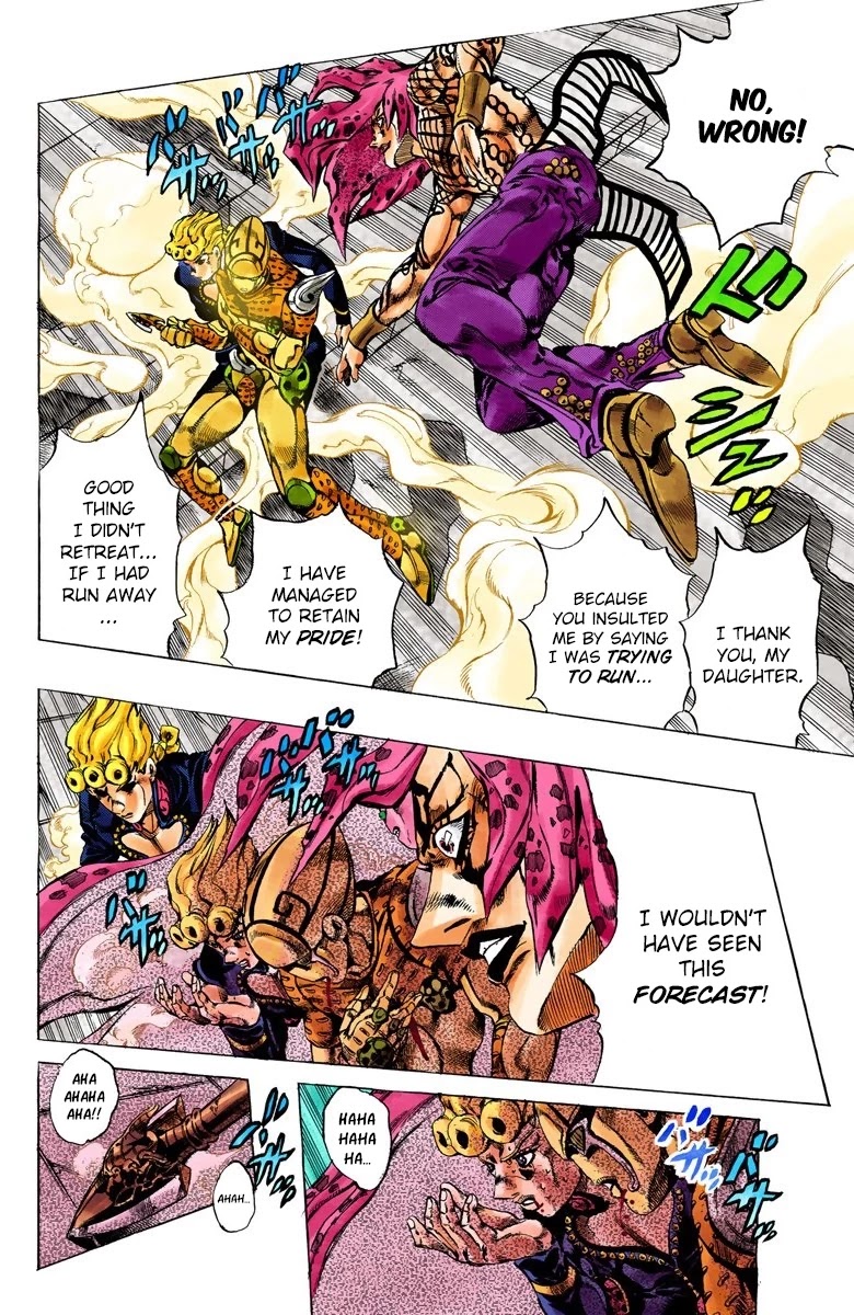 JoJo's Bizarre Adventure Part 5 - Vento Aureo (Official Colored) chapter 146 page 11