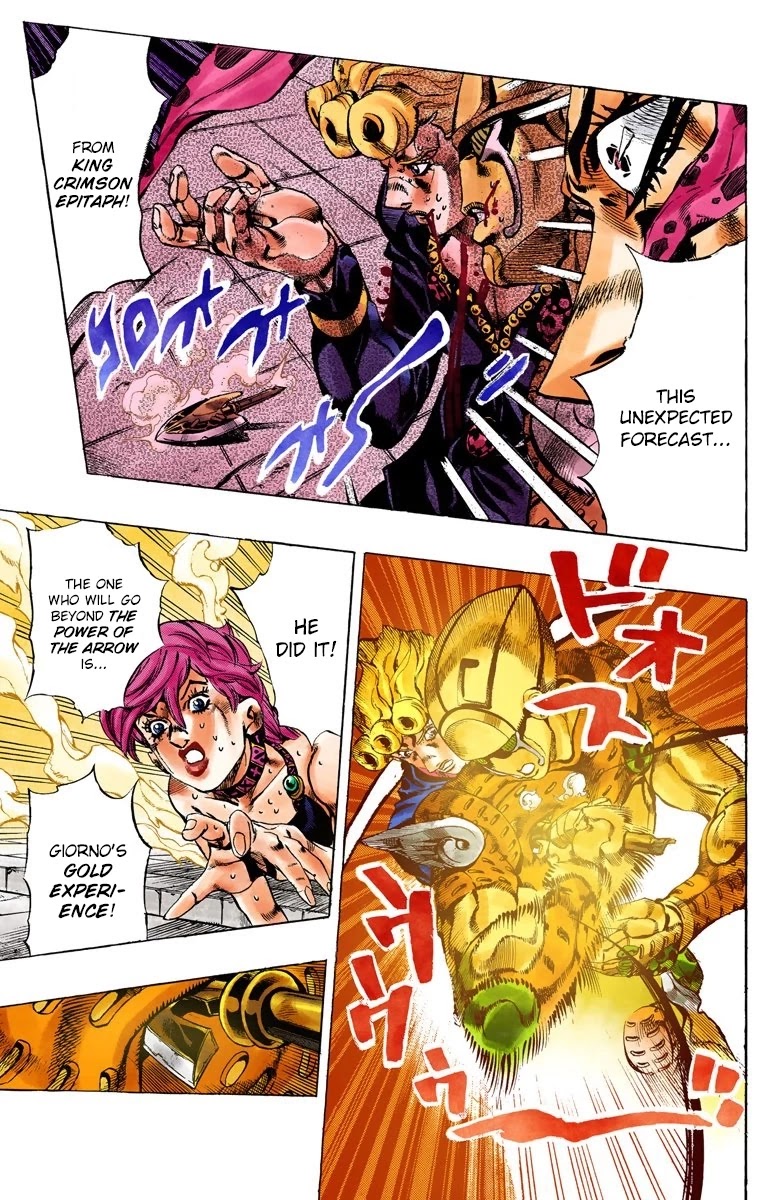 JoJo's Bizarre Adventure Part 5 - Vento Aureo (Official Colored) chapter 146 page 12