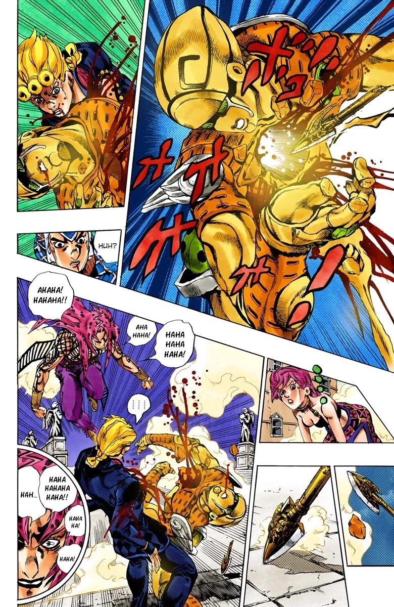 JoJo's Bizarre Adventure Part 5 - Vento Aureo (Official Colored) chapter 146 page 13