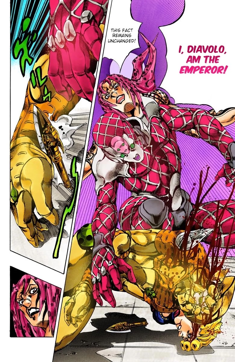 JoJo's Bizarre Adventure Part 5 - Vento Aureo (Official Colored) chapter 146 page 17