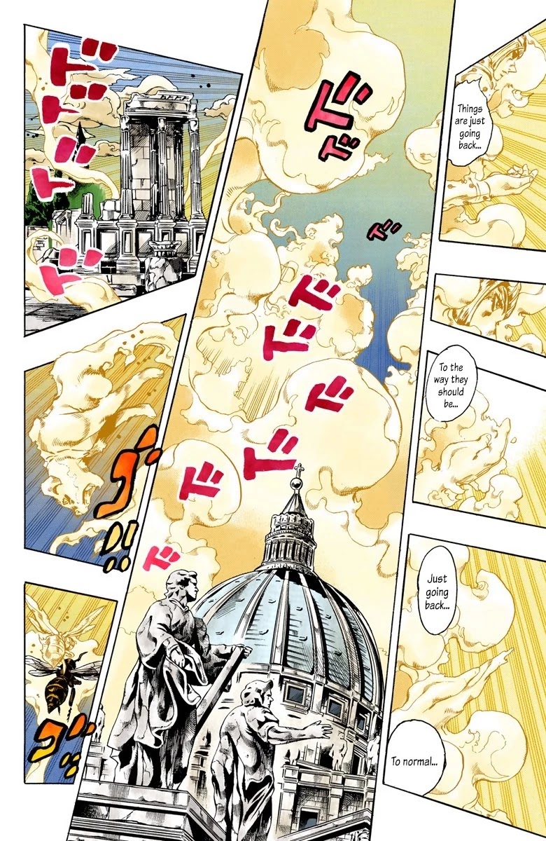 JoJo's Bizarre Adventure Part 5 - Vento Aureo (Official Colored) chapter 146 page 3