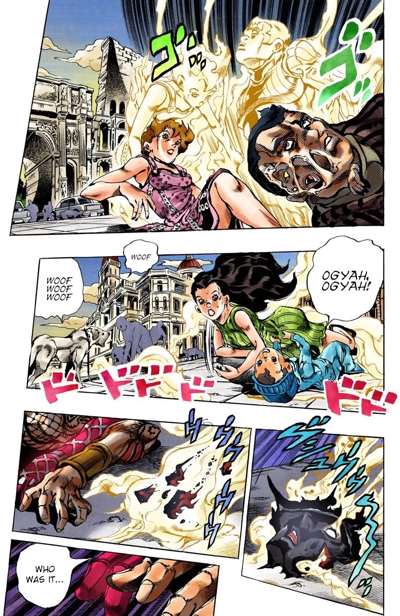 JoJo's Bizarre Adventure Part 5 - Vento Aureo (Official Colored) chapter 146 page 4