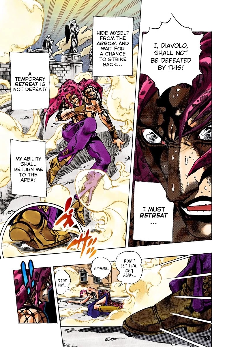 JoJo's Bizarre Adventure Part 5 - Vento Aureo (Official Colored) chapter 146 page 6