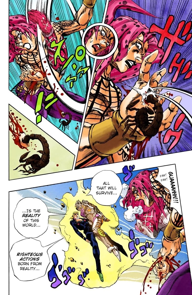 JoJo's Bizarre Adventure Part 5 - Vento Aureo (Official Colored) chapter 147 page 11