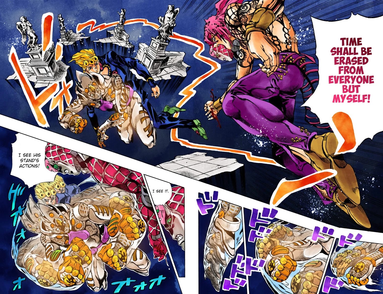 JoJo's Bizarre Adventure Part 5 - Vento Aureo (Official Colored) chapter 147 page 15