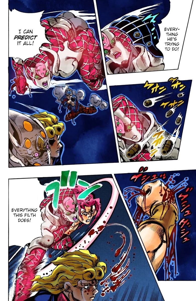 JoJo's Bizarre Adventure Part 5 - Vento Aureo (Official Colored) chapter 147 page 16