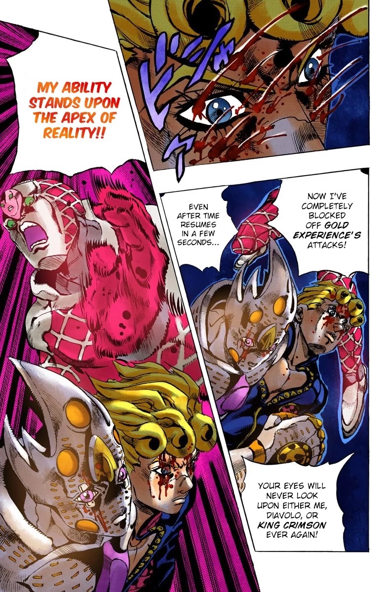 JoJo's Bizarre Adventure Part 5 - Vento Aureo (Official Colored) chapter 147 page 17