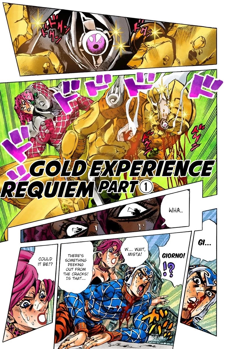 JoJo's Bizarre Adventure Part 5 - Vento Aureo (Official Colored) chapter 147 page 2