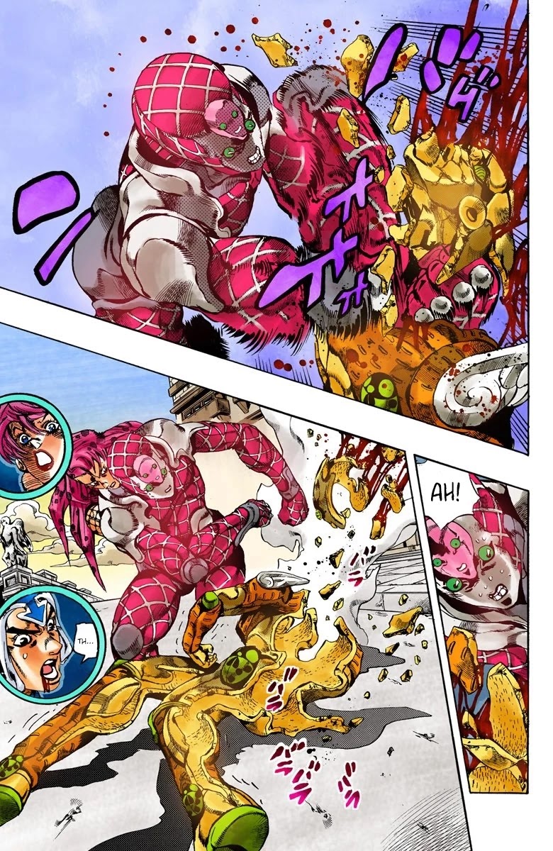 JoJo's Bizarre Adventure Part 5 - Vento Aureo (Official Colored) chapter 147 page 5