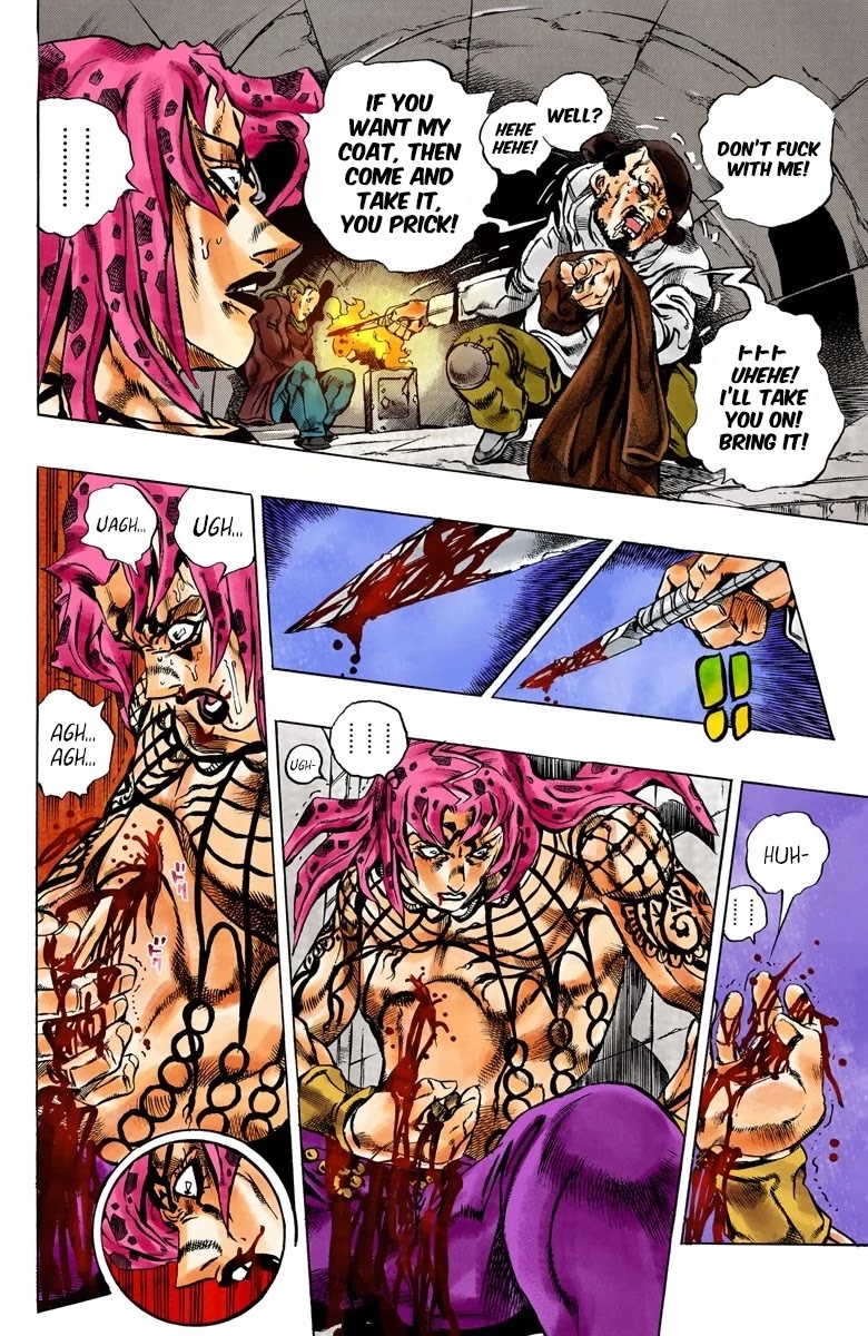 JoJo's Bizarre Adventure Part 5 - Vento Aureo (Official Colored) chapter 149 page 10