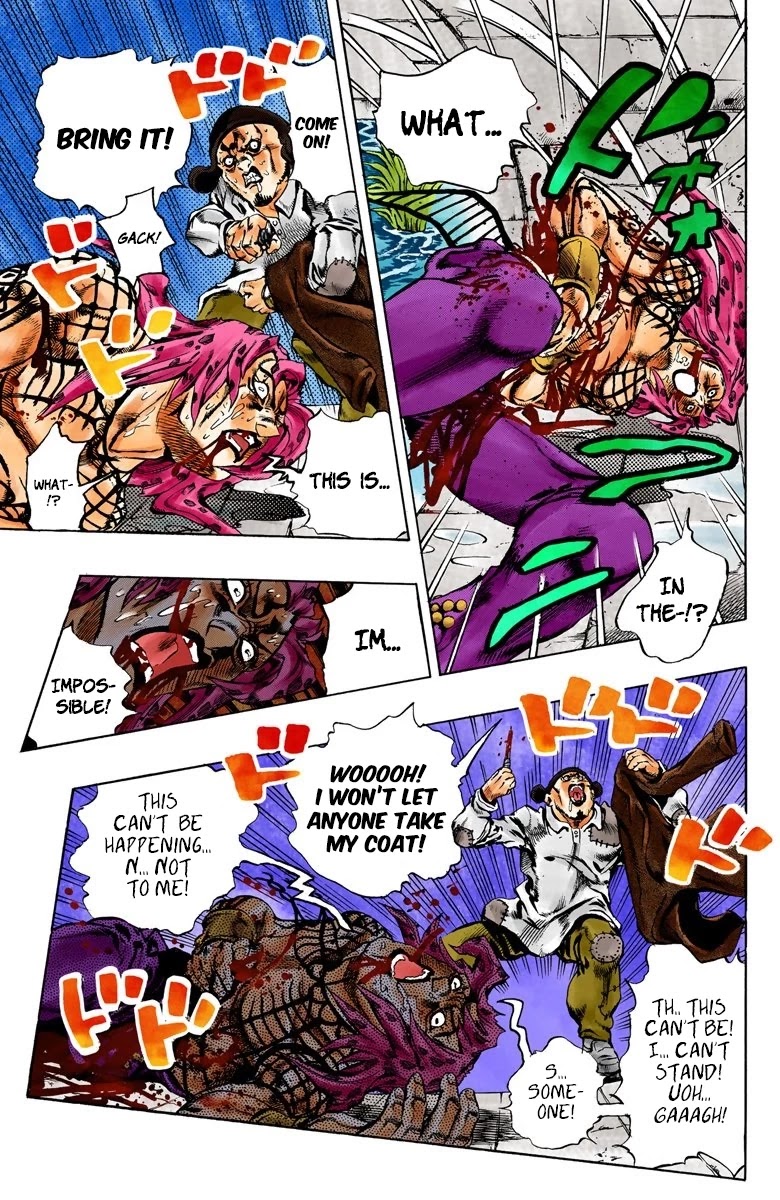 JoJo's Bizarre Adventure Part 5 - Vento Aureo (Official Colored) chapter 149 page 11