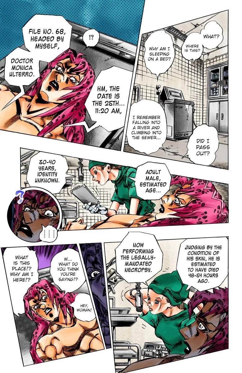 JoJo's Bizarre Adventure Part 5 - Vento Aureo (Official Colored) chapter 149 page 13