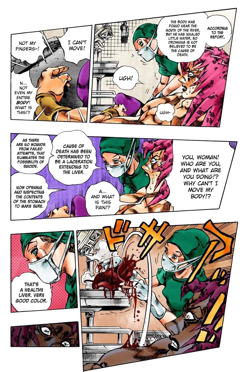 JoJo's Bizarre Adventure Part 5 - Vento Aureo (Official Colored) chapter 149 page 14