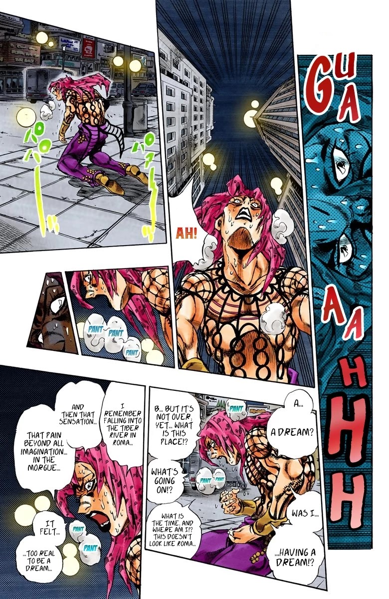 JoJo's Bizarre Adventure Part 5 - Vento Aureo (Official Colored) chapter 149 page 15