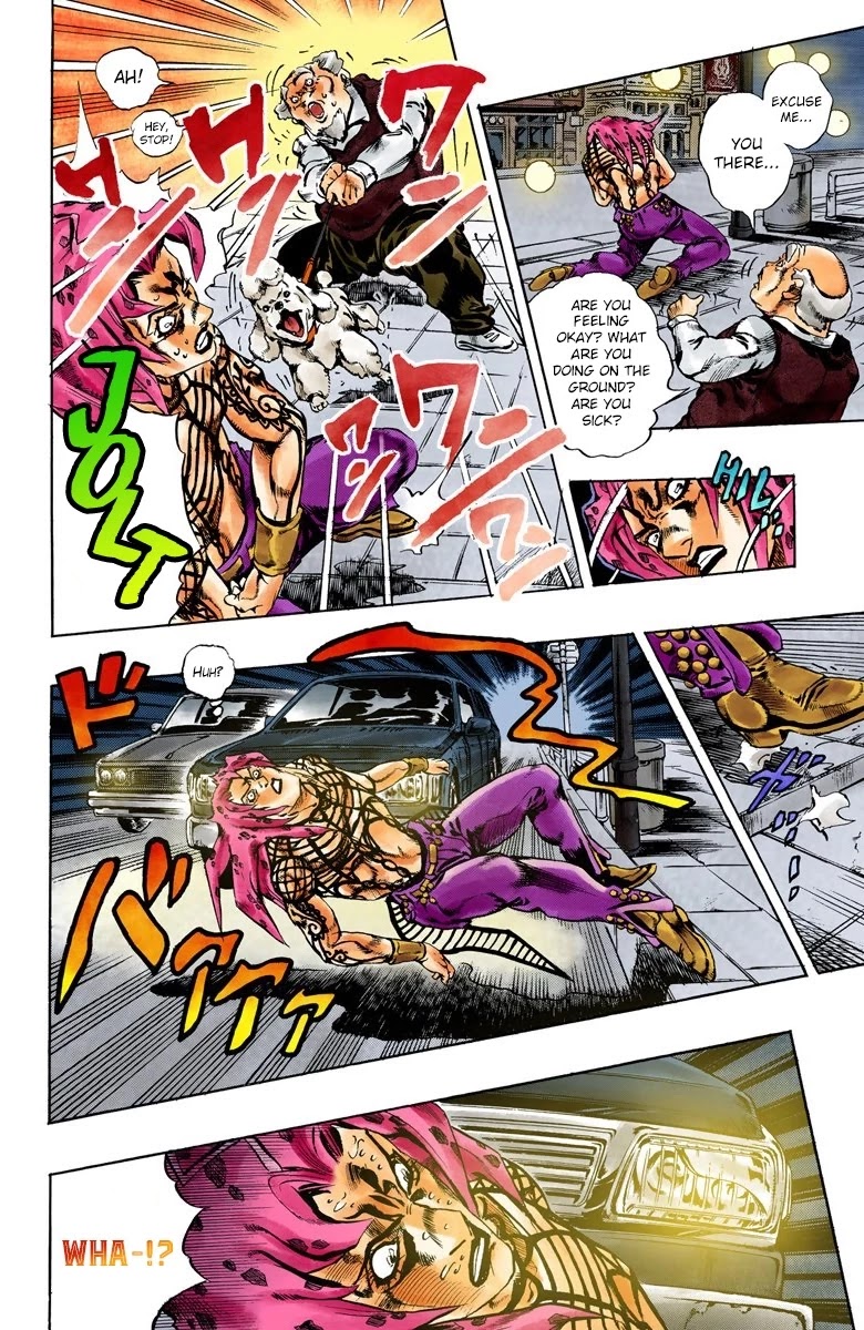 JoJo's Bizarre Adventure Part 5 - Vento Aureo (Official Colored) chapter 149 page 16