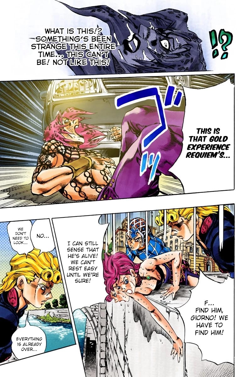 JoJo's Bizarre Adventure Part 5 - Vento Aureo (Official Colored) chapter 149 page 17