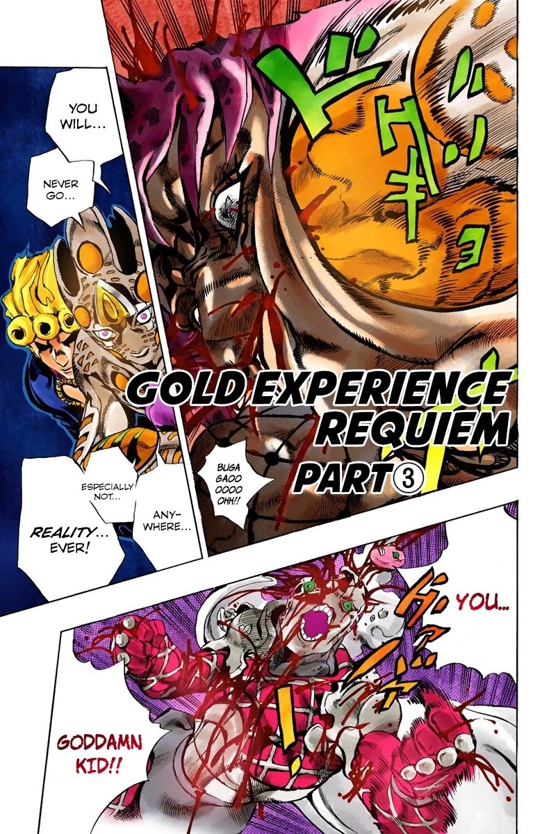 JoJo's Bizarre Adventure Part 5 - Vento Aureo (Official Colored) chapter 149 page 2