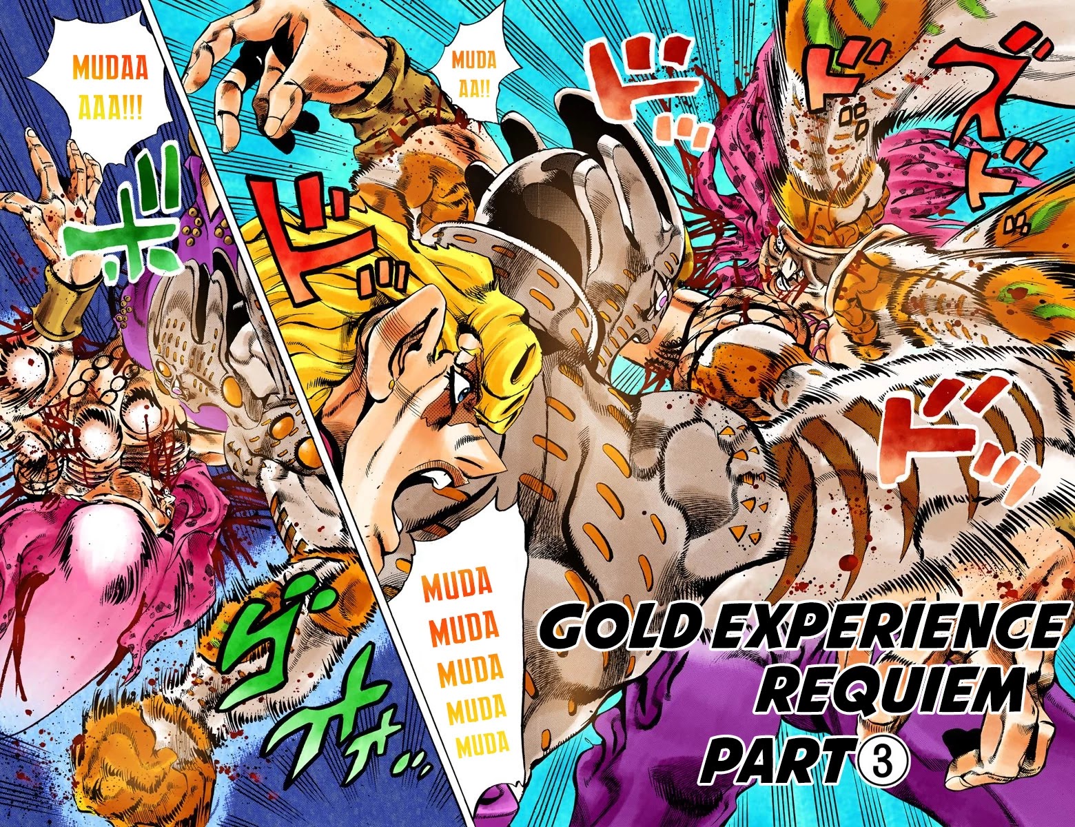 JoJo's Bizarre Adventure Part 5 - Vento Aureo (Official Colored) chapter 149 page 3