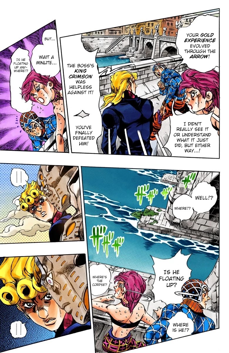 JoJo's Bizarre Adventure Part 5 - Vento Aureo (Official Colored) chapter 149 page 5