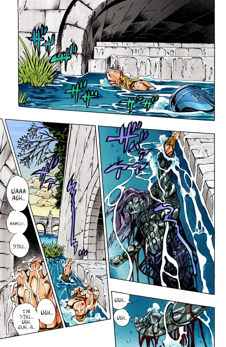 JoJo's Bizarre Adventure Part 5 - Vento Aureo (Official Colored) chapter 149 page 7