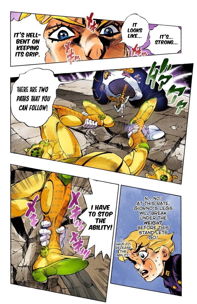 JoJo's Bizarre Adventure Part 5 - Vento Aureo (Official Colored) chapter 15 page 10