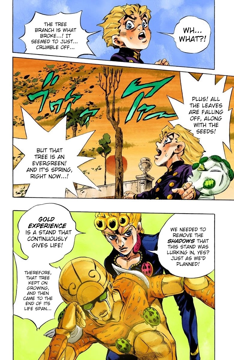 JoJo's Bizarre Adventure Part 5 - Vento Aureo (Official Colored) chapter 15 page 13