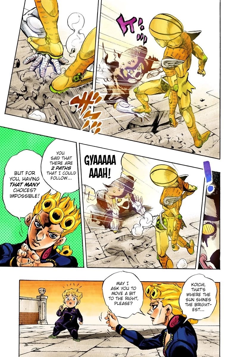 JoJo's Bizarre Adventure Part 5 - Vento Aureo (Official Colored) chapter 15 page 18