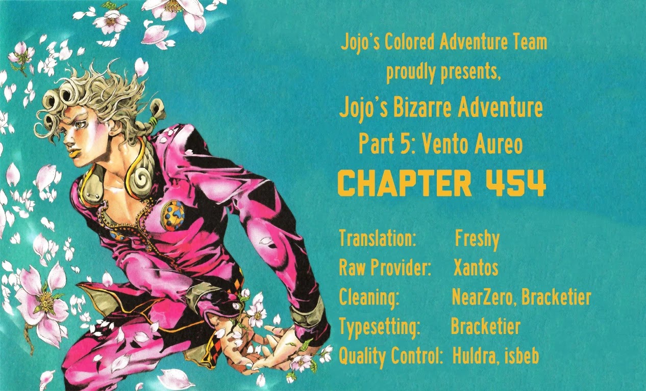 JoJo's Bizarre Adventure Part 5 - Vento Aureo (Official Colored) chapter 15 page 21