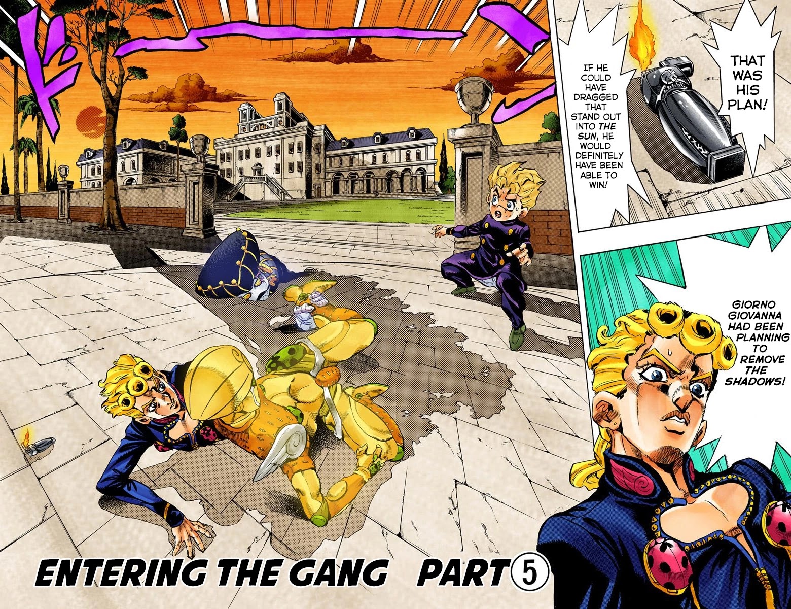 JoJo's Bizarre Adventure Part 5 - Vento Aureo (Official Colored) chapter 15 page 3