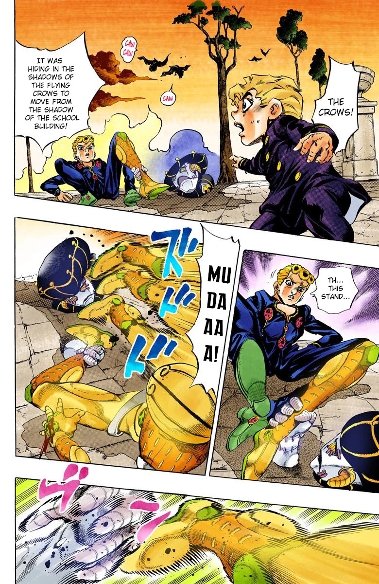 JoJo's Bizarre Adventure Part 5 - Vento Aureo (Official Colored) chapter 15 page 4